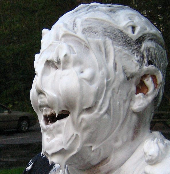 PIE FACE CHALLENGE!!!  MESSY WHIPPED CREAM IN THE FACE GAME 