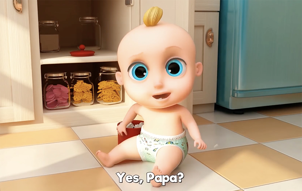 Johny Johny Yes Papa Eating Sugar No Papa Telling Lies No Papa